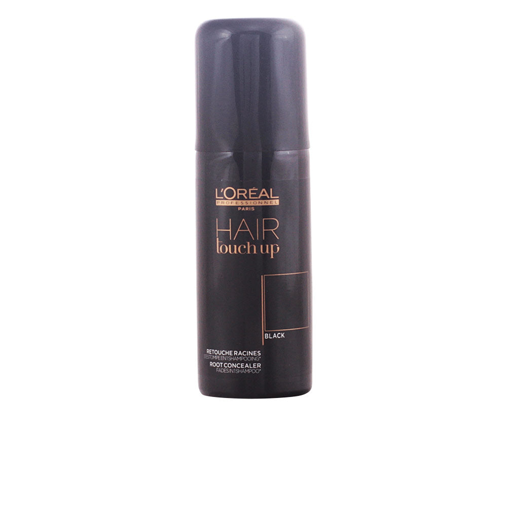 Black 75 ml aerosol root concealer spray for Unisex touch-ups
