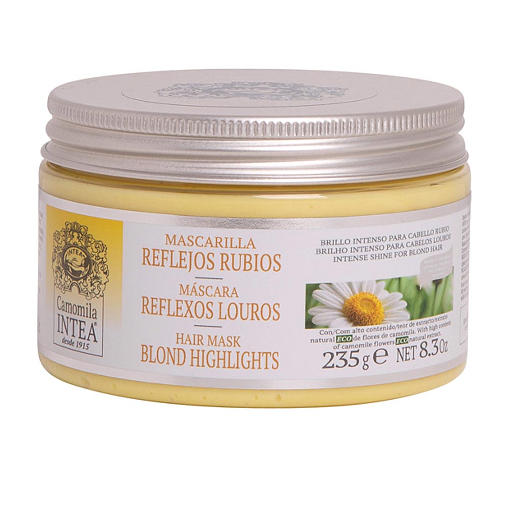 250 ml chamomile brightening hair mask jar for blonde, damaged hair