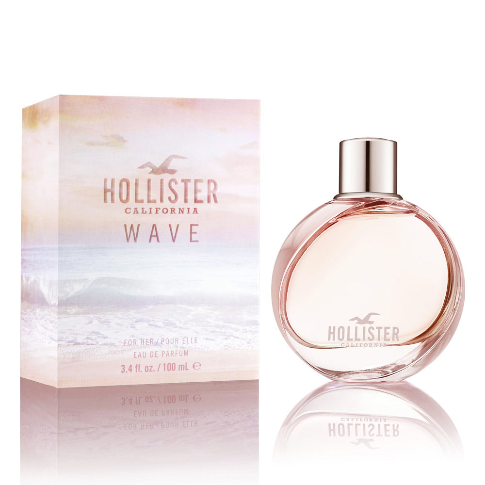 Clear glass 100 ml perfume bottle, pale rose liquid, floral‑fruity scent for Women