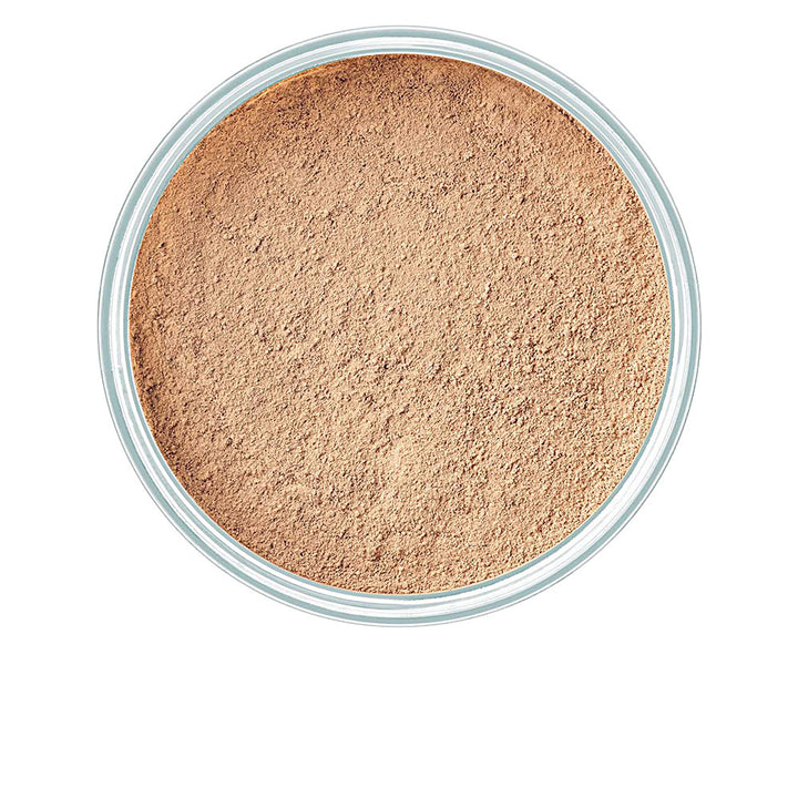 Loose mineral powder foundation in shade 6 Honey, 15 g jar
