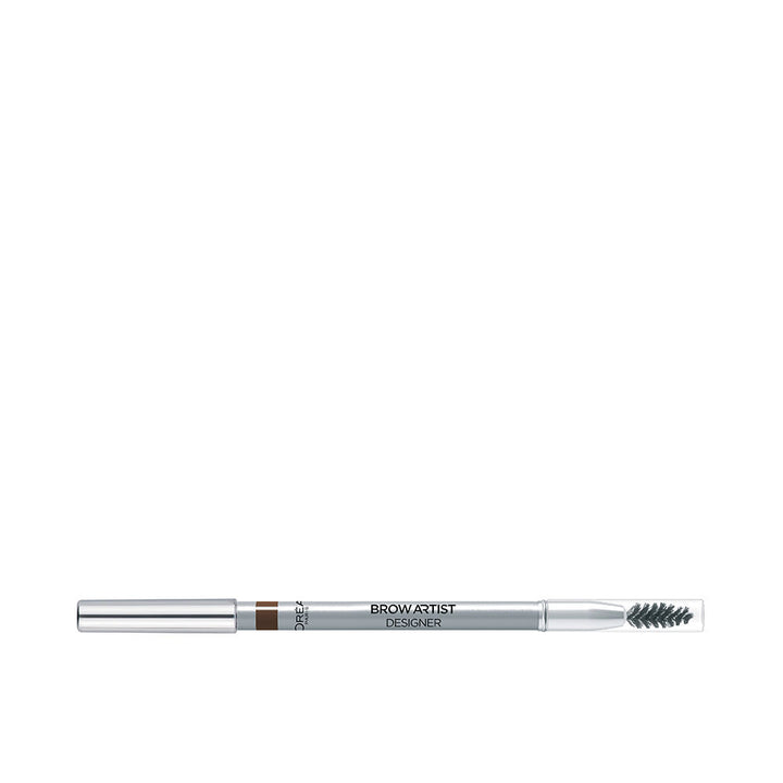Slim wax eyebrow pencil, light brunette shade, 1 g, fine tip