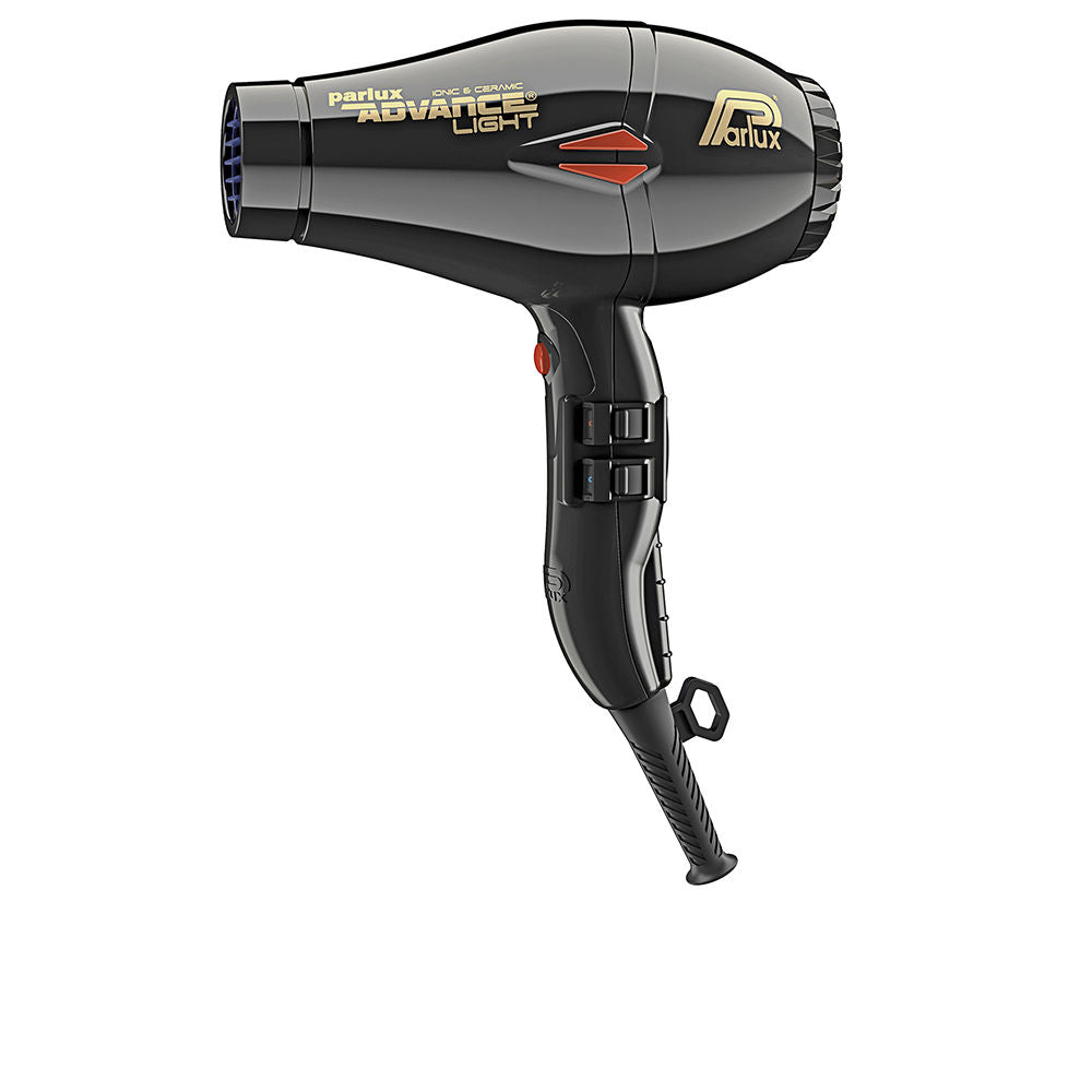 Matte black professional ceramic ionic hair dryer, ergonomic handle, 3 m cable