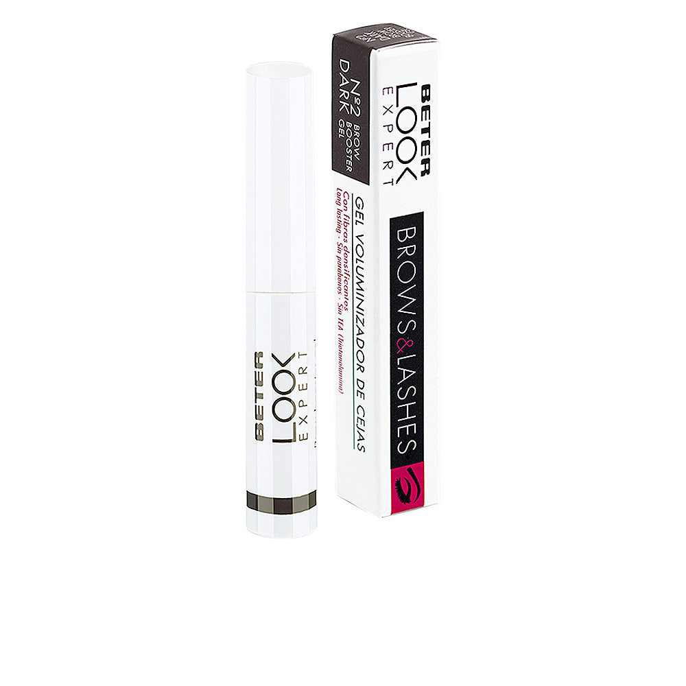 Compact 5 g brow gel tube with wand, dark shade for Women