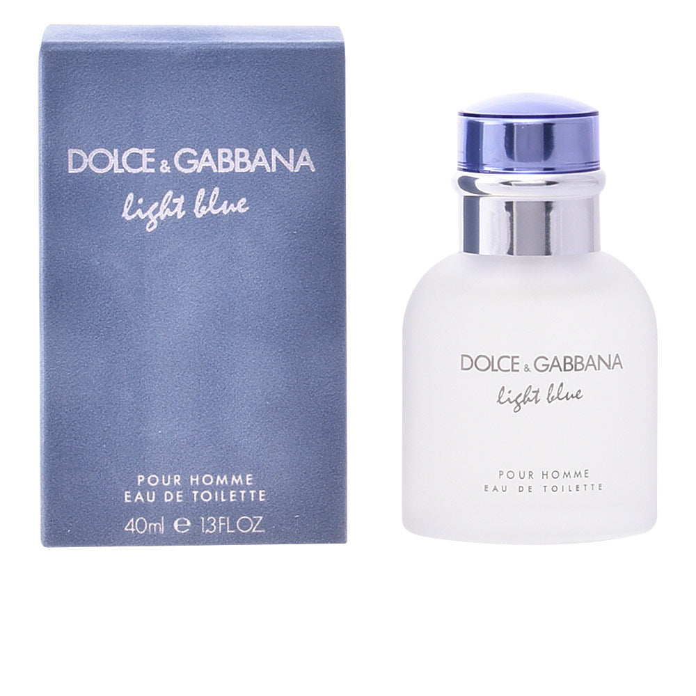 Frosted glass bottle with pale-blue cap, 40 ml citrus aromatic EDT for Man