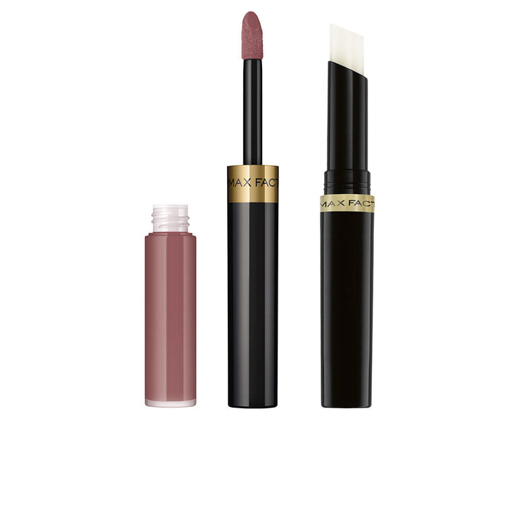 Small 2 ml liquid lip in rosy pearlescent shade with glossy finish