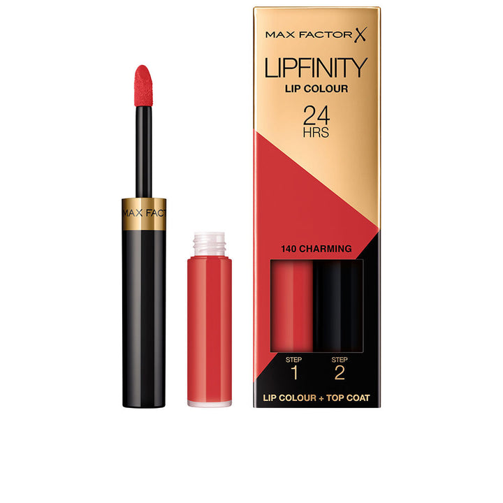 Slim 2 ml cream lip colour in shade 140 Charming, satin-sheer finish