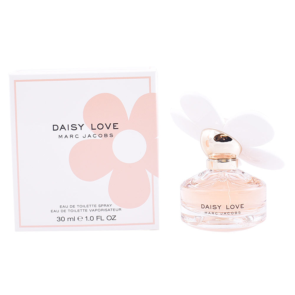50 ml glass bottle with oversized daisy cap, floral eau de toilette for Women
