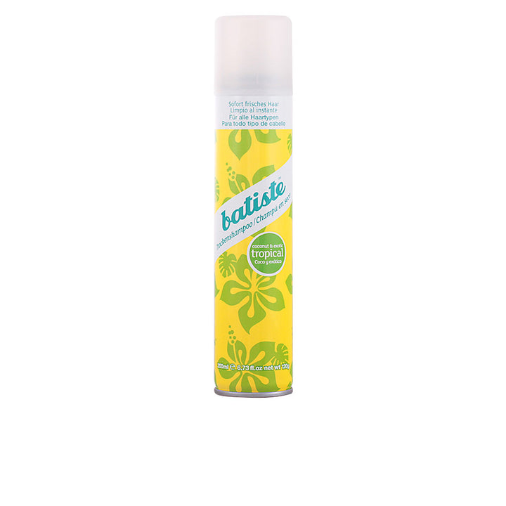 200 ml matte can of tropical coconut dry shampoo for Unisex hair