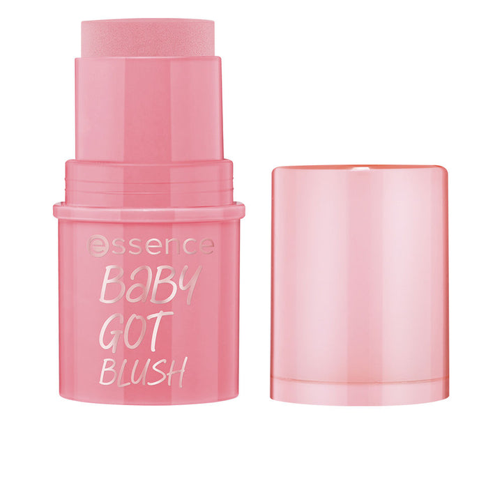 Rosé cream blush stick in retractable tube, 5.5 g, dewy finish