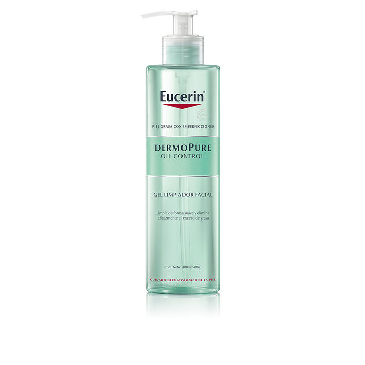400 ml clear gel cleanser in pump bottle for Unisex oily, blemish‑prone skin