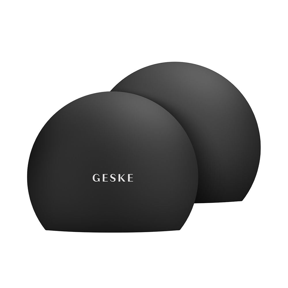 White compact 4‑in‑1 app‑guided lip volumiser device, travel size
