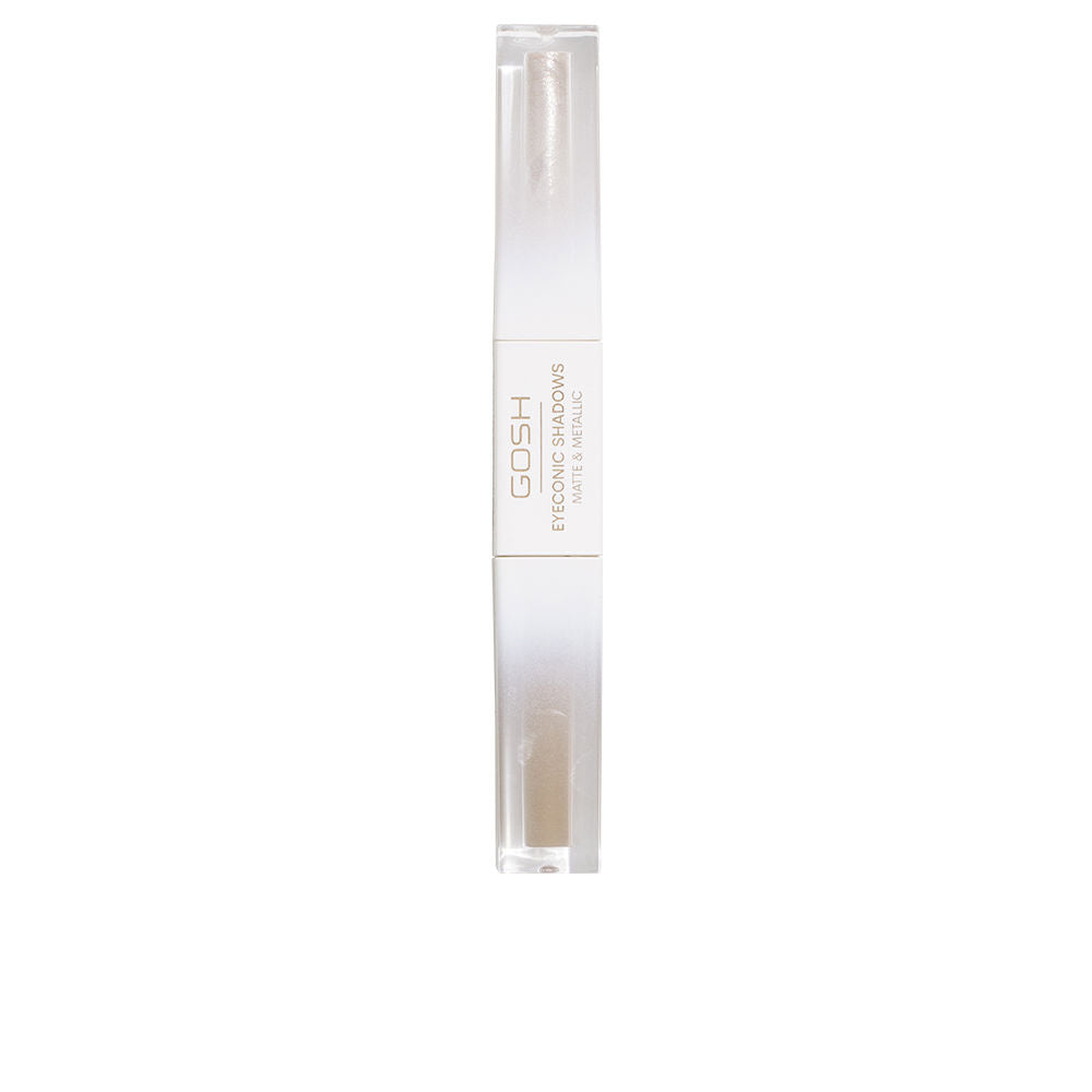 2 ml beige liquid eyeshadow tube, cream-to-powder finish, Unisex