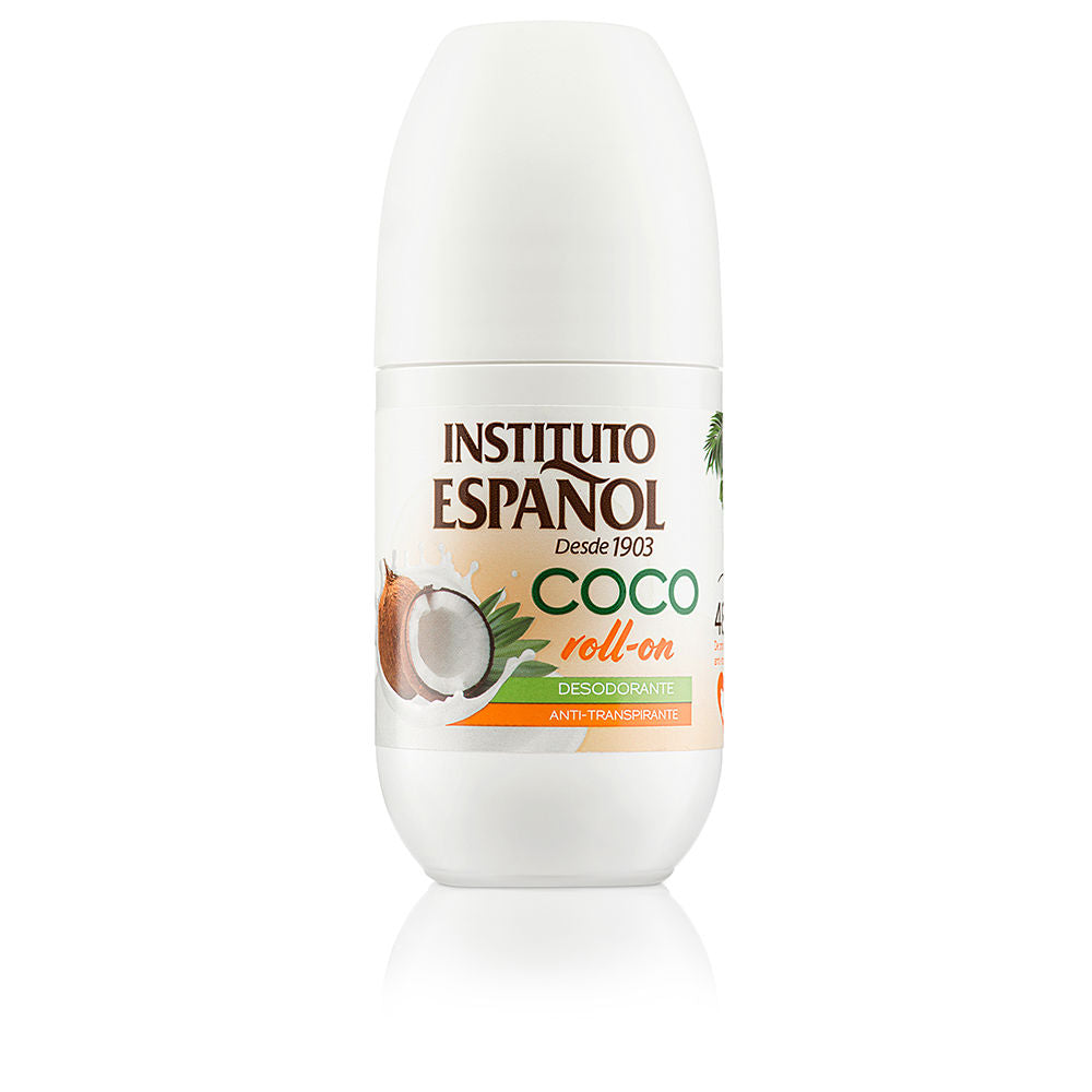 75 ml roll‑on deodorant bottle, coconut and vitamin E, Unisex