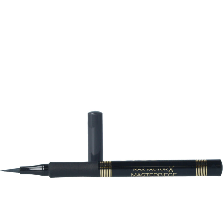 Slim 1 ml liquid eyeliner with remo-shaped tip, 01 Black, compact pen