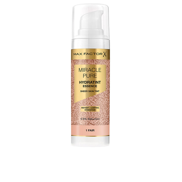 30 ml pump bottle of light tinted bakuchiol serum, 3-Light shade