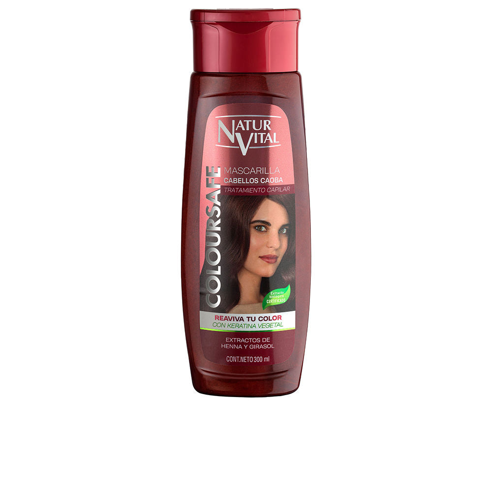 300 ml mahogany colour-protecting hair mask jar, creamy texture, Unisex