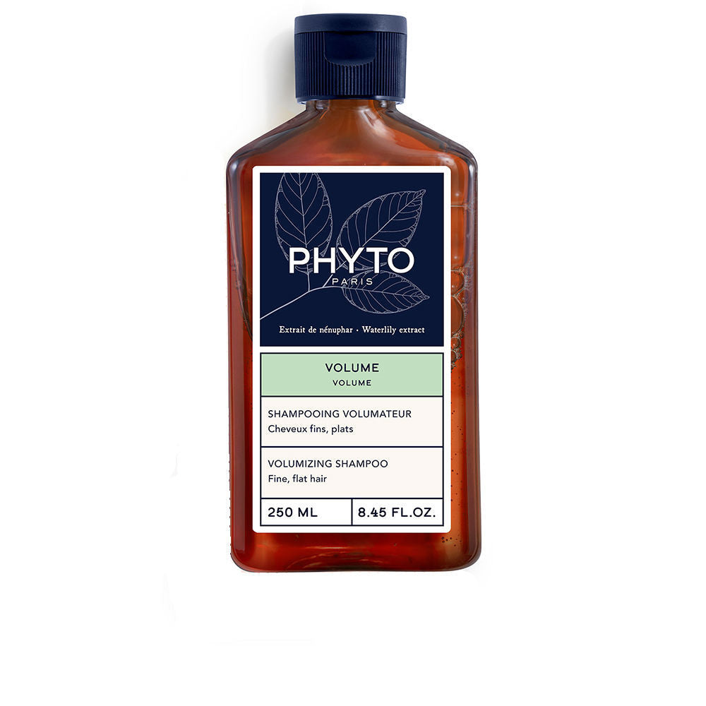 250 ml unisex volumising shampoo bottle with water lily and mallow extracts