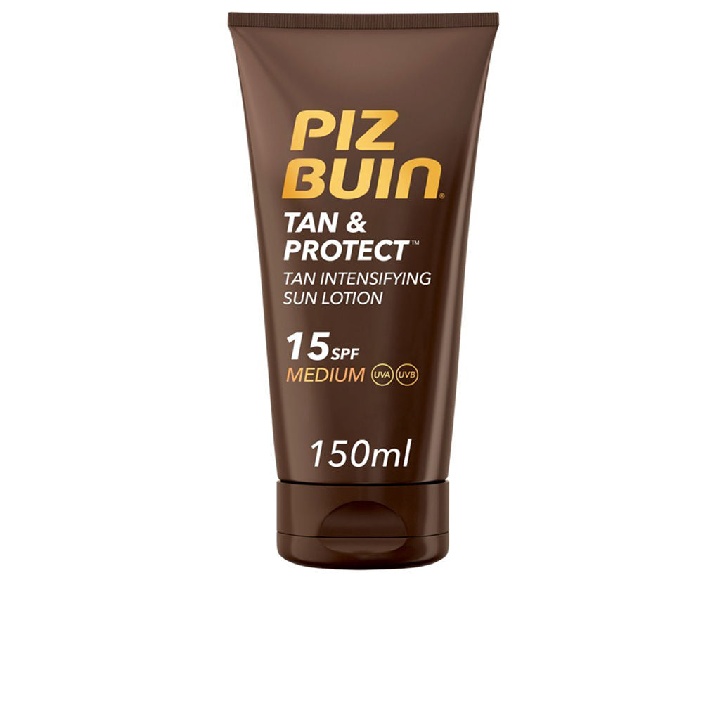 150 ml light sun lotion bottle, SPF 15, hydrating non-greasy formula