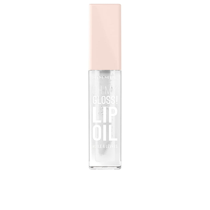 Small 6 ml lip oil tube in vivid red with glossy finish, applicator visible
