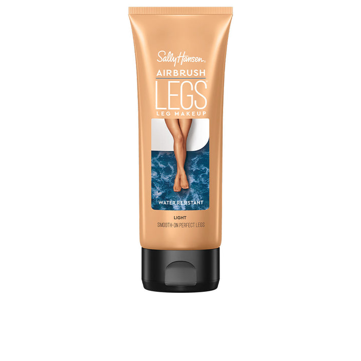 125 ml bottle of lightweight airbrush leg self-tanning lotion, fairest shade, satin finish