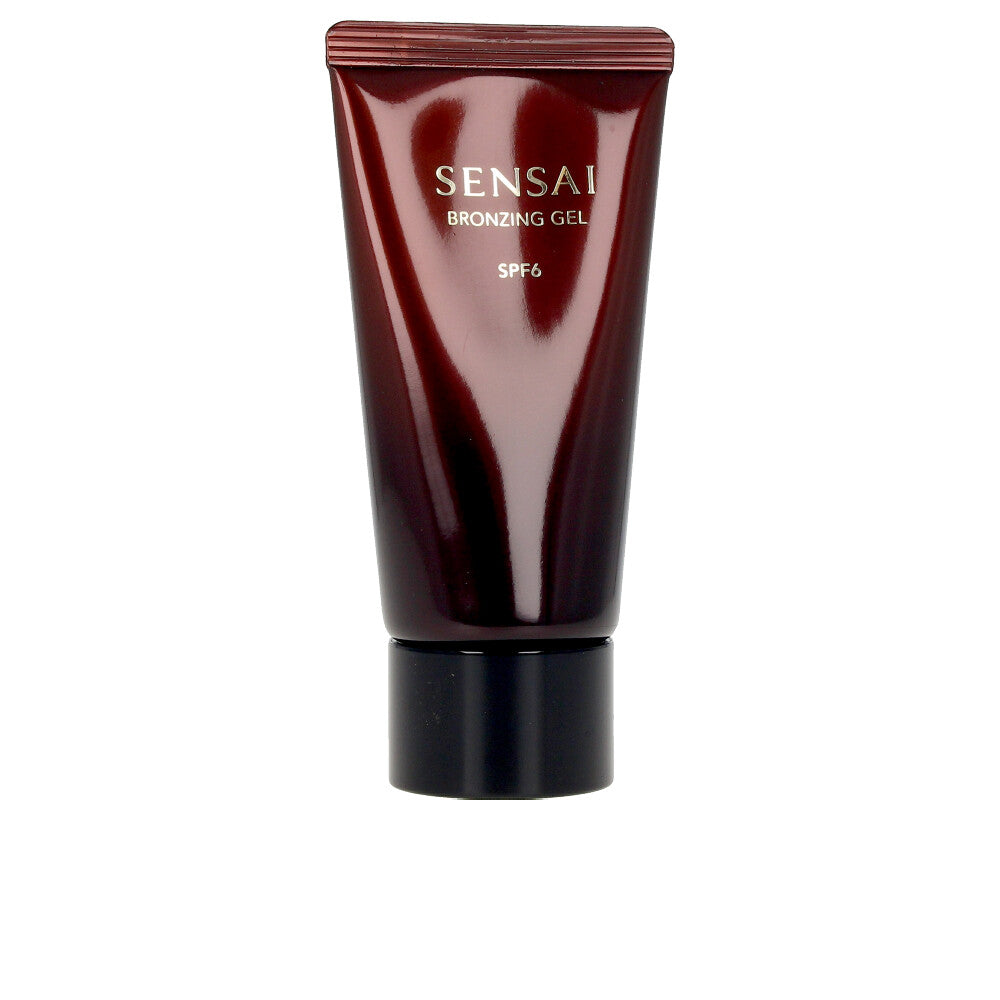 50 ml copper-bronze hydrating gel in clear tube, satin finish, unisex