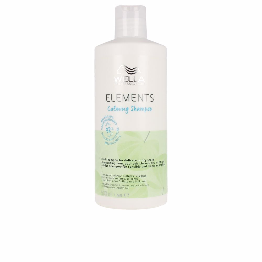 250 ml gel shampoo bottle for dry, sensitive scalp; vegan, sulphate-free